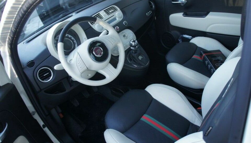 Fiat 500 Gucci på plass i Norge