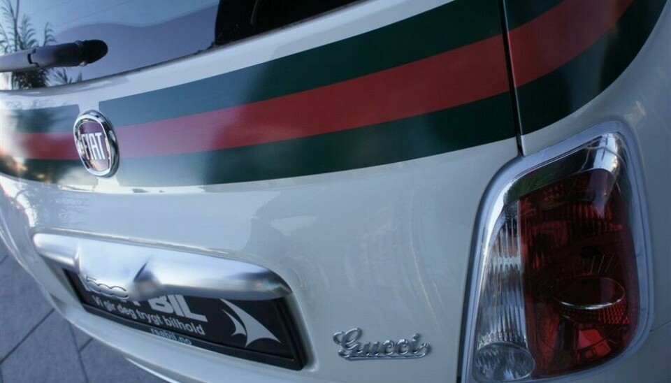 Fiat 500 Gucci på plass i Norge