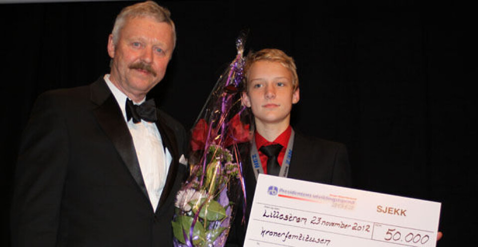 Presidentens utviklingsstipend til Martin Ellegård