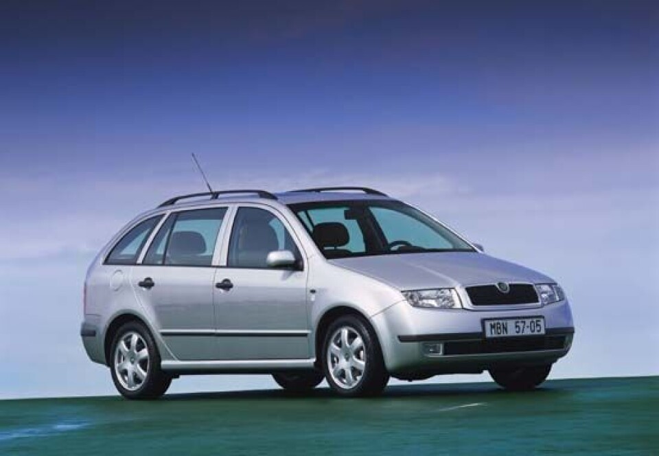 Skoda Fabia stasjonsvogn