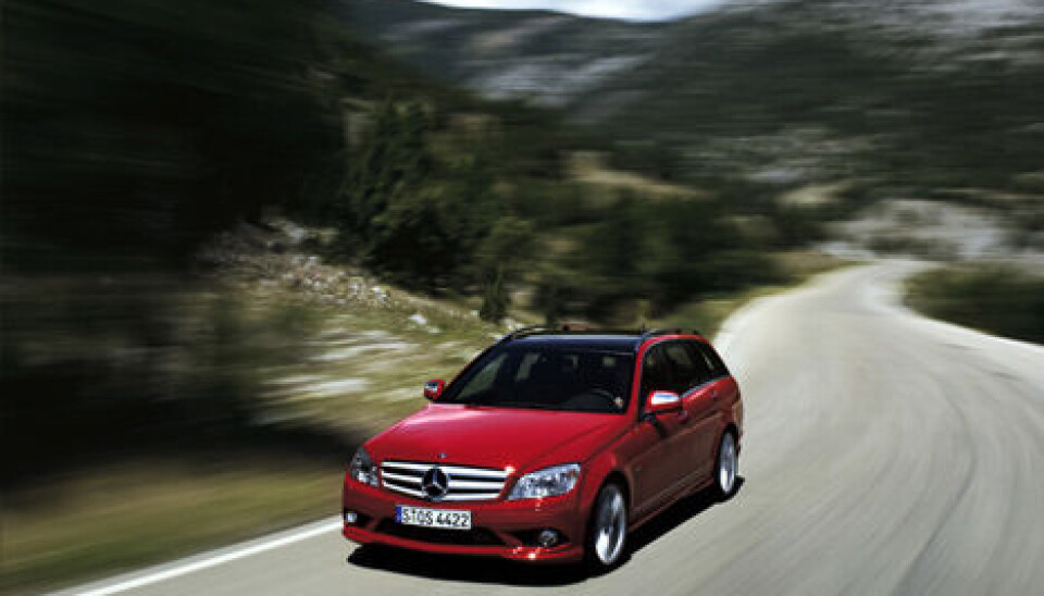 Mercedes C-klasse stasjonsvogn Mercedes C-klasse stasjonsvogn