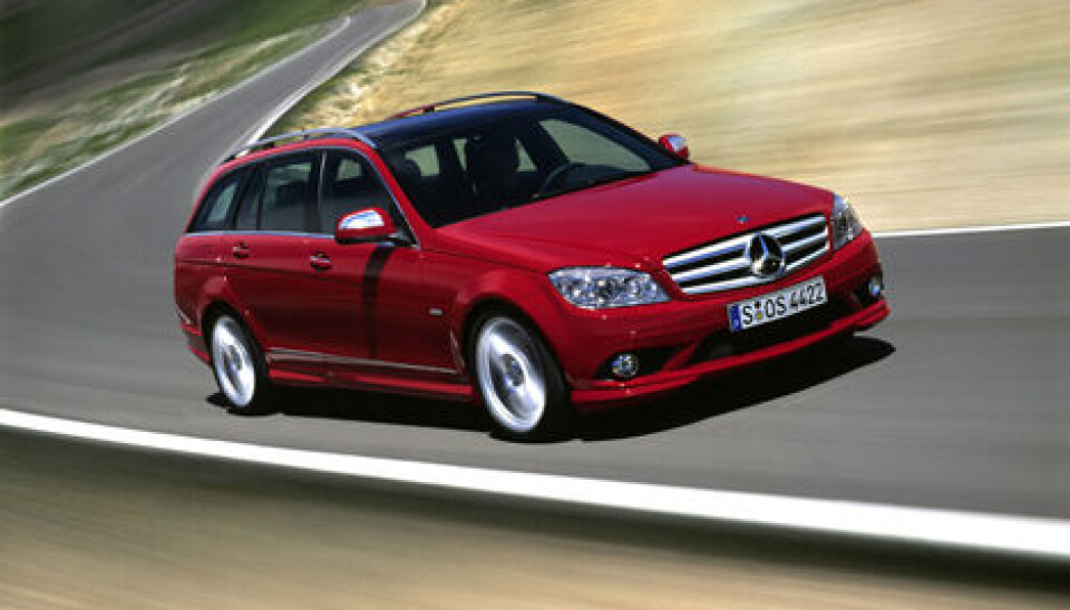 Mercedes C-klasse stasjonsvogn Mercedes C-klasse stasjonsvogn