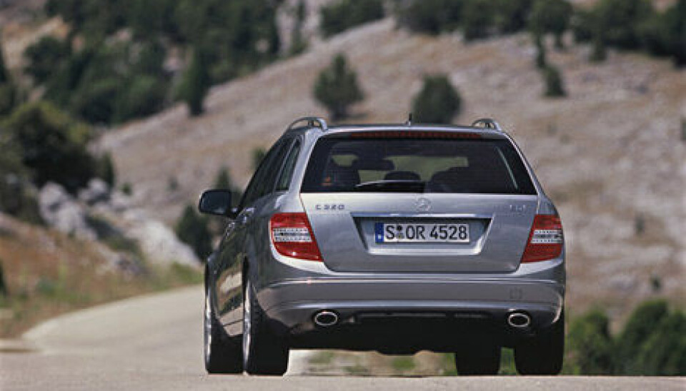 Mercedes C-klasse stasjonsvogn Mercedes C-klasse stasjonsvogn