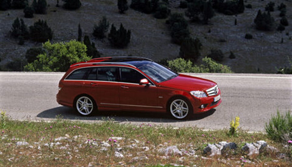 Mercedes C-klasse stasjonsvogn Mercedes C-klasse stasjonsvogn