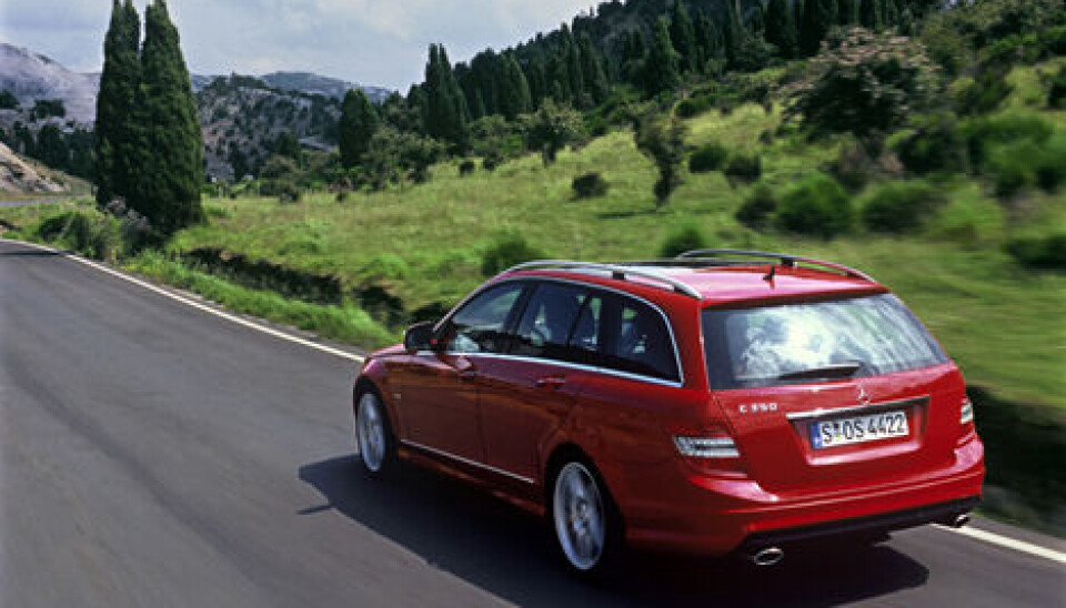 Mercedes C-klasse stasjonsvogn Mercedes C-klasse stasjonsvogn