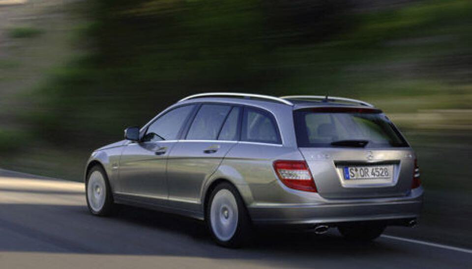 Mercedes C-klasse stasjonsvogn Mercedes C-klasse stasjonsvogn