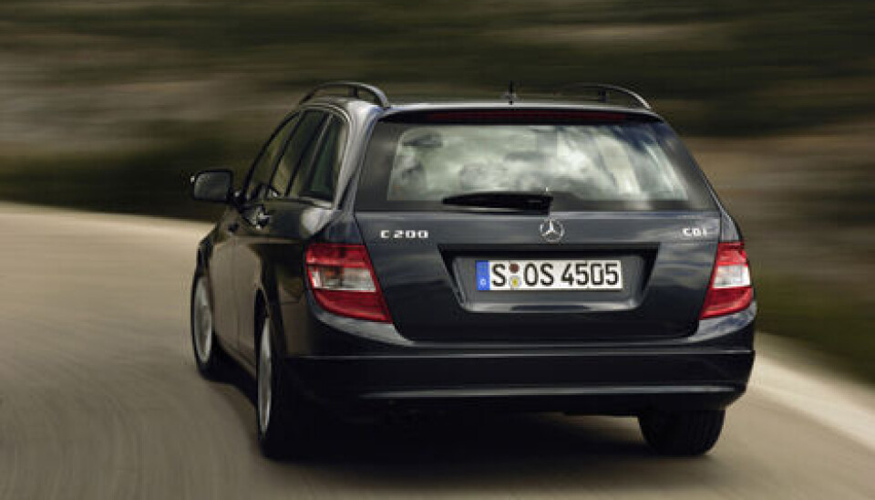 Mercedes C-klasse stasjonsvogn Mercedes C-klasse stasjonsvogn