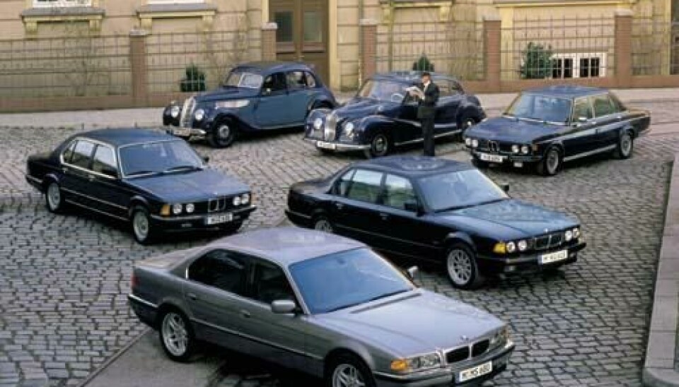 BMW 7-serie med aner
