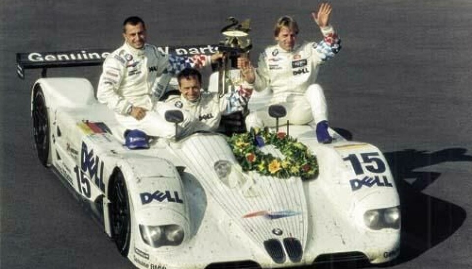 BMW prototyp pÃ¥ Le Mans 1999