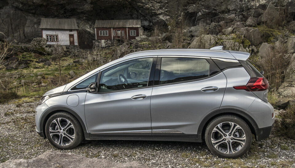 Opel selger nå Ampera-e for levering i 2019. (Foto: Øivind Skar)