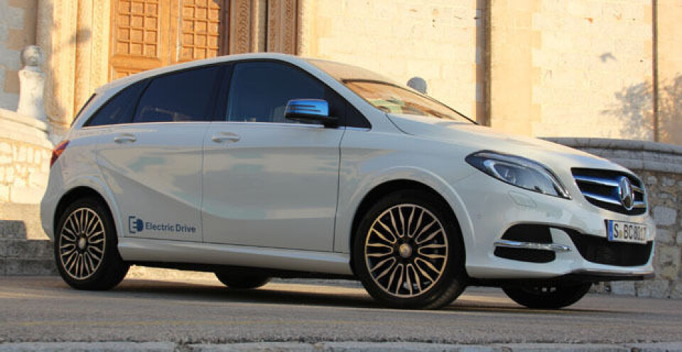 Elektrisk Mercedes forsvinner