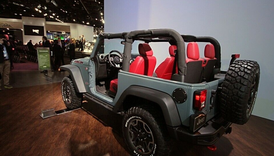 North American International Auto Show - 2013Jeep Rubicon for de virkelig varme dagene. Foto: Stein Pettersen North American International Auto Show - 2013Jeep Rubicon for de virkelig varme dagene. Foto: Stein Pettersen