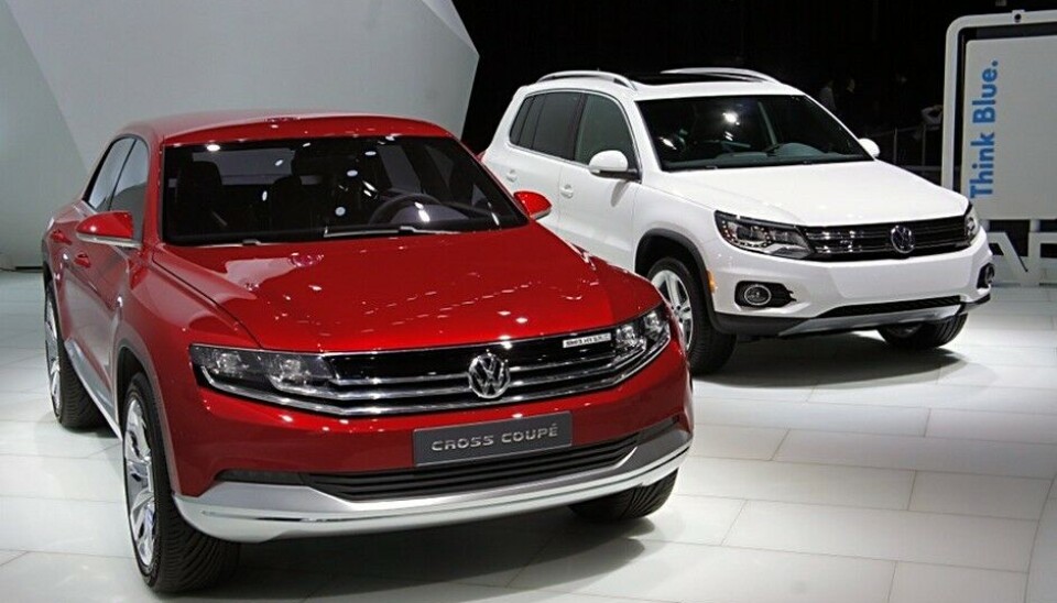 North American International Auto Show - 2013Volkswagen har vist Cross Coupe tidligere, men hadde også med seg R-styling til Tiguan. Foto: Stein Pettersen North American International Auto Show - 2013Volkswagen har vist Cross Coupe tidligere, men hadde også med seg R-styling til Tiguan. Foto: Stein Pettersen