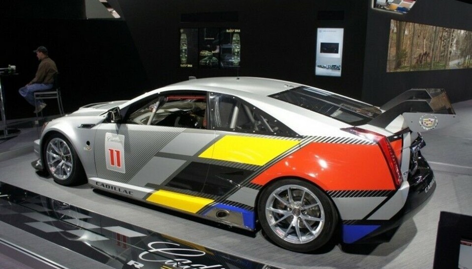 North American International Auto Show - 2013Cadillac satser også på racing for å promotere sine råeste biler. Foto: Stein Pettersen North American International Auto Show - 2013Cadillac satser også på racing for å promotere sine råeste biler. Foto: Stein Pettersen