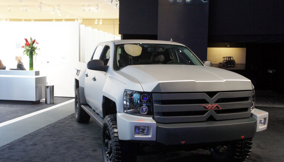 North American International Auto Show - 2013Elektrisk pickup fra VIA med 800 hester. Foto: Stein Pettersen North American International Auto Show - 2013Elektrisk pickup fra VIA med 800 hester. Foto: Stein Pettersen