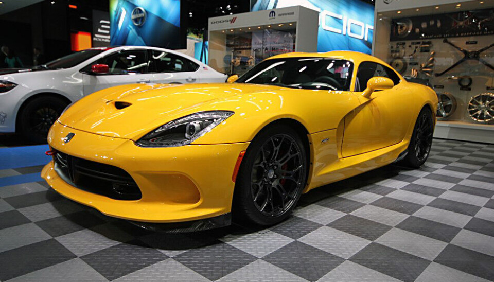 North American International Auto Show - 2013Viper - her i gult! Foto: Stein Pettersen North American International Auto Show - 2013Viper - her i gult! Foto: Stein Pettersen