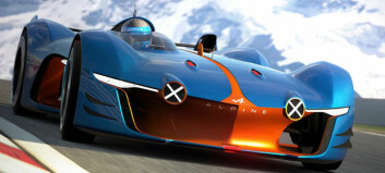 Renaults skjerm-Alpine
