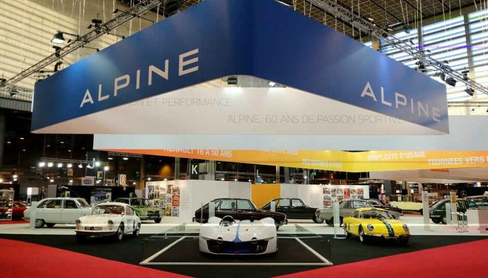 Alpine på Retromobile