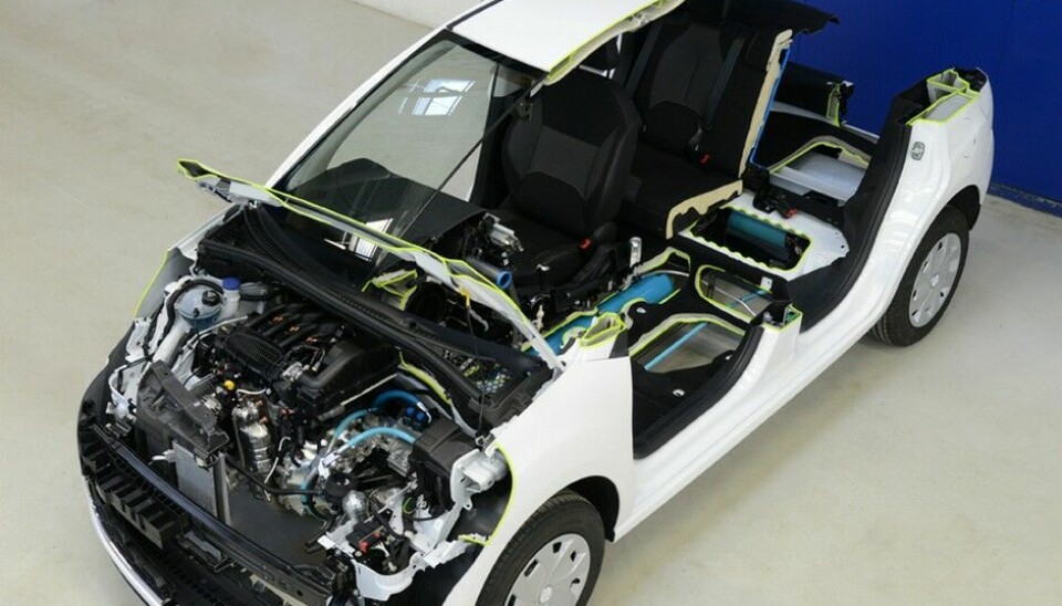 Peugeot trykkluft-hybrid