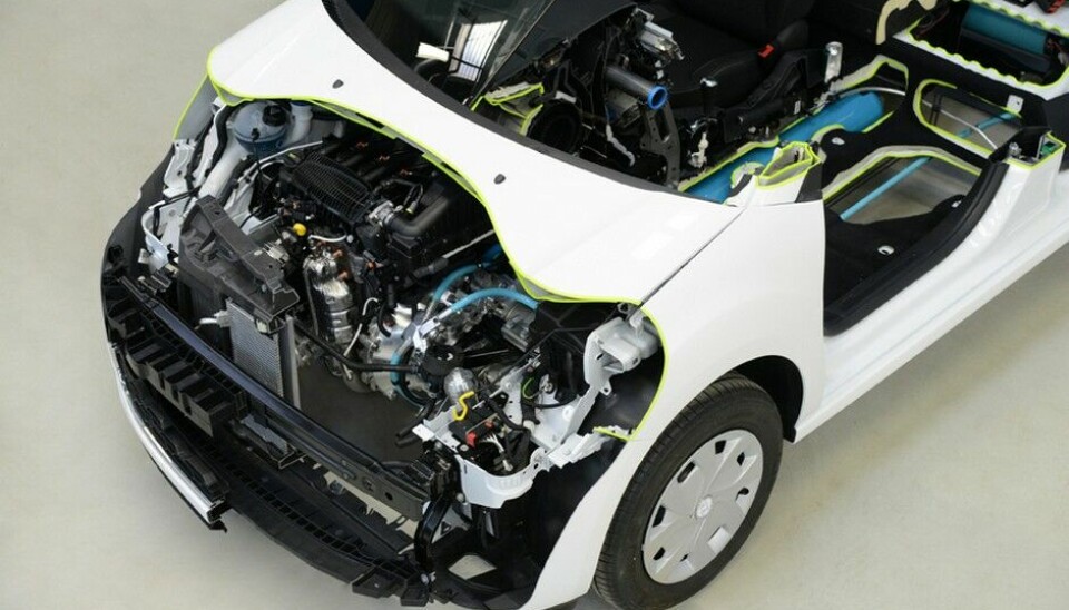 Peugeot trykkluft-hybrid