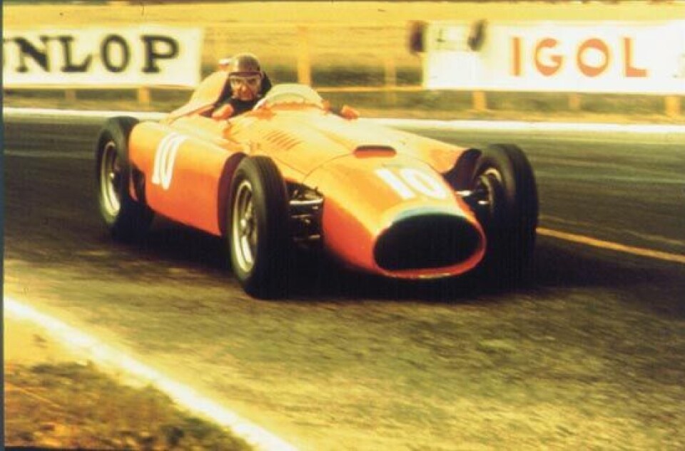 Juan Manuel Fangio i Lancia Ferrari