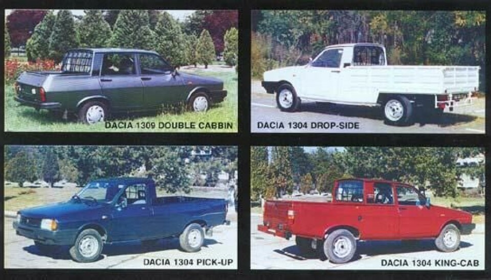 Dacia pick-ups
