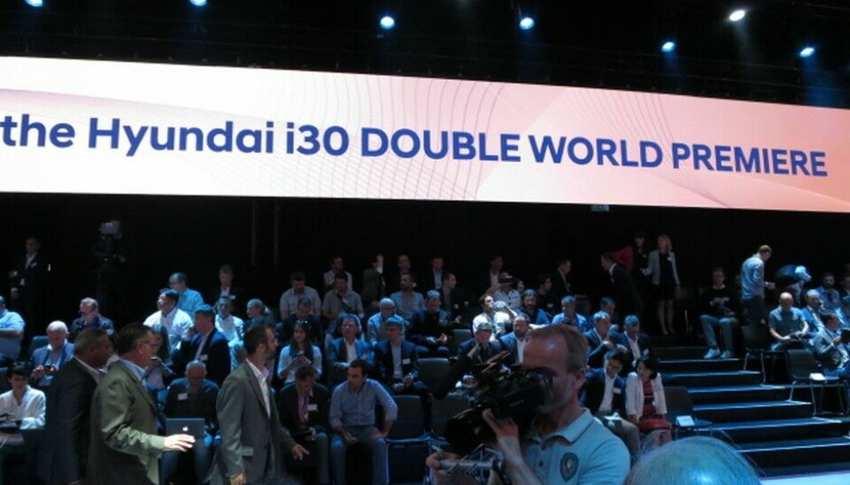 Hyundai-lansering i DüsseldorfFoto: Terje Ringen