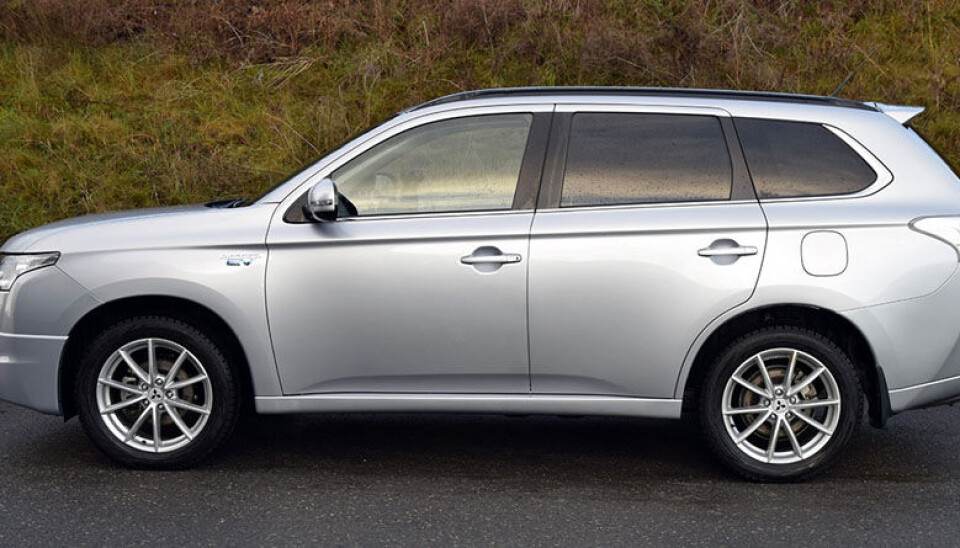 MitsubishiMitsubishi Outlander PHEV. (Foto: Øivind Skar)