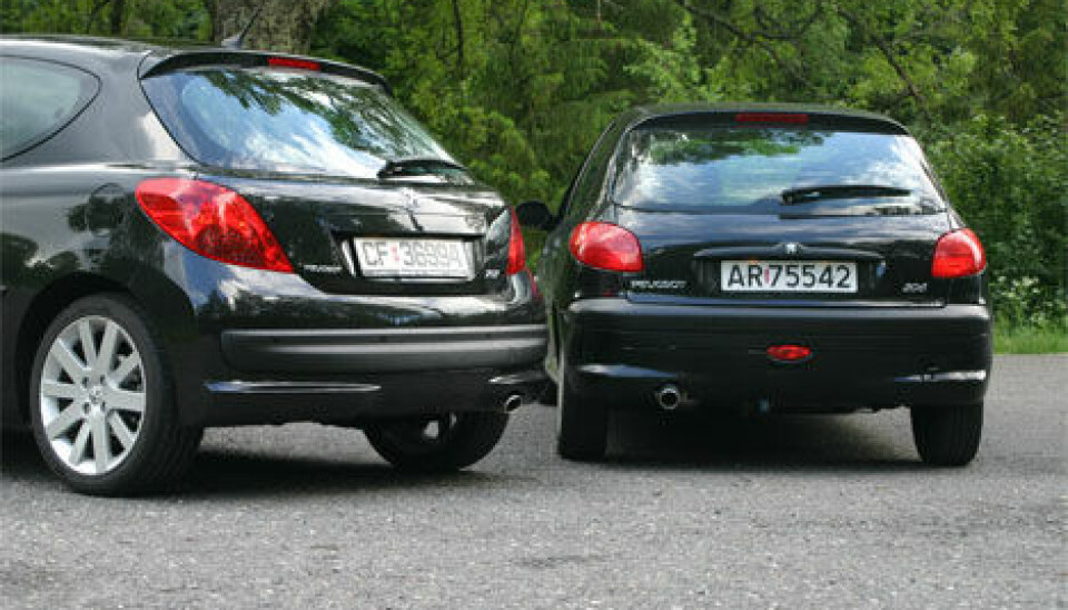 Peugeot 207 GT & 206