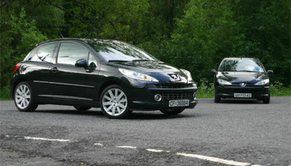 Peugeot 207 GT & 206