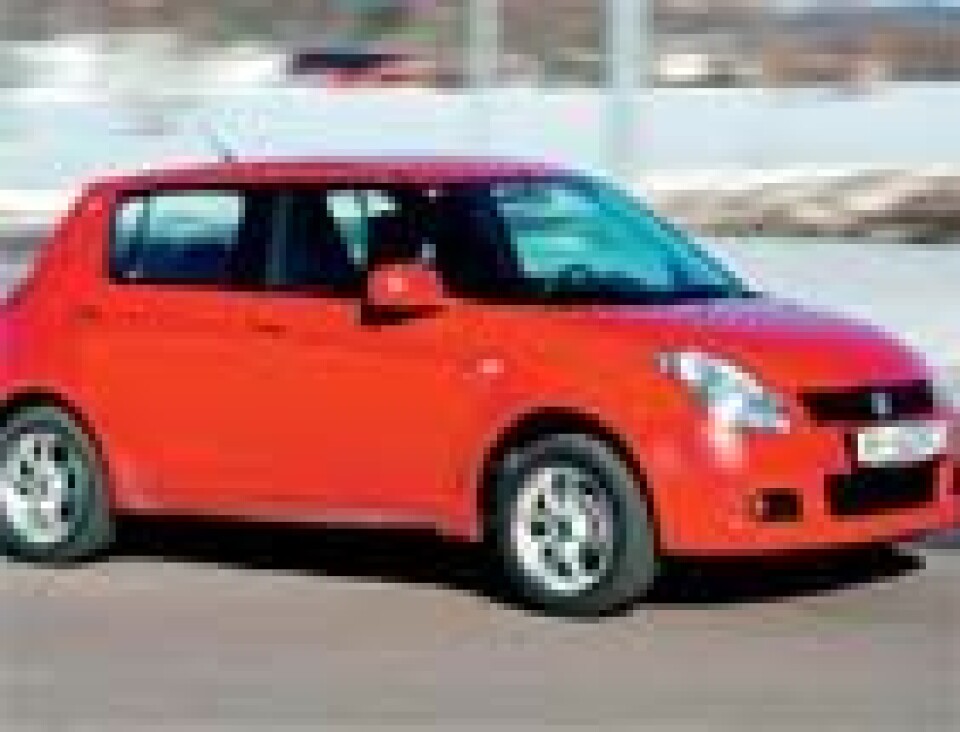 Suzuki Swift 1.3 4x4: Småbil som imponerer
