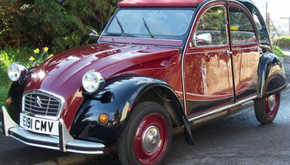 Gjenfødt 2CV fra Frome
