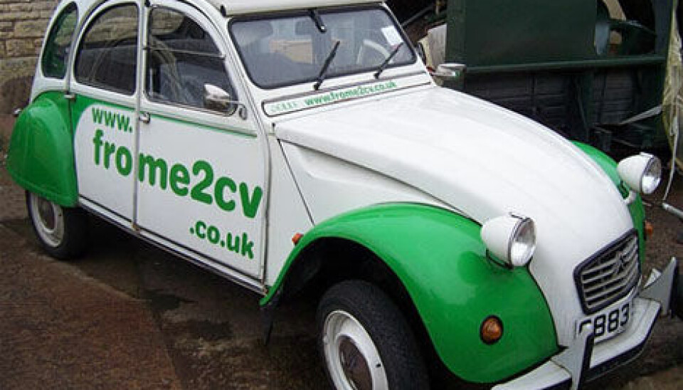 Gjenfødt 2CV fra Frome
