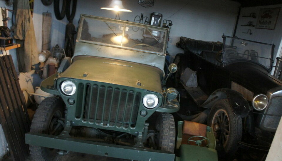 Norsk Kjøretøyhistorisk MuseumEn Willys Jeep tyder på at'verkstedet» også var i bruk etter krigen.