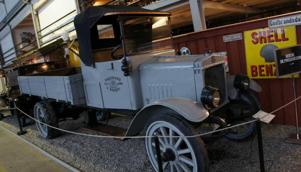 Norsk Kjøretøyhistorisk MuseumDet visste du ikke: en norsk lastebil som het Staværn, fordi den ble produsert der. 40 biler ble bygget før fabrikken ga opp i 1923.