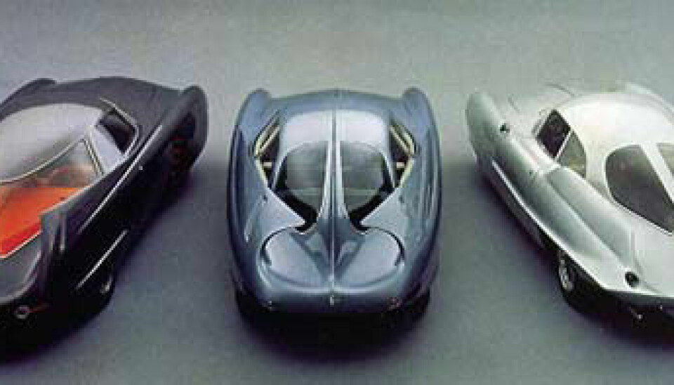 De tre BAT-5 prototypene 1953-55