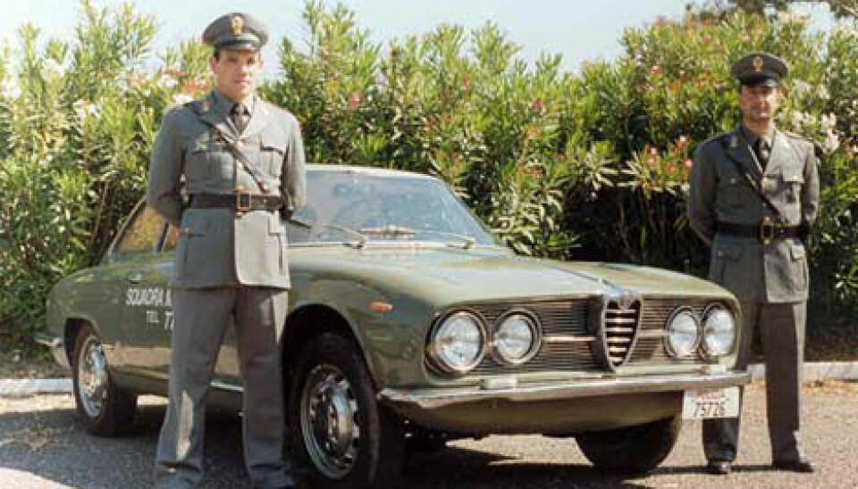 Alfa Romeo 2000 Sprint Polizia