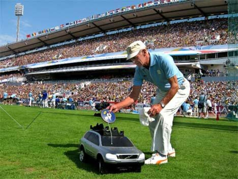 En effektiv hjelper på Ullevi