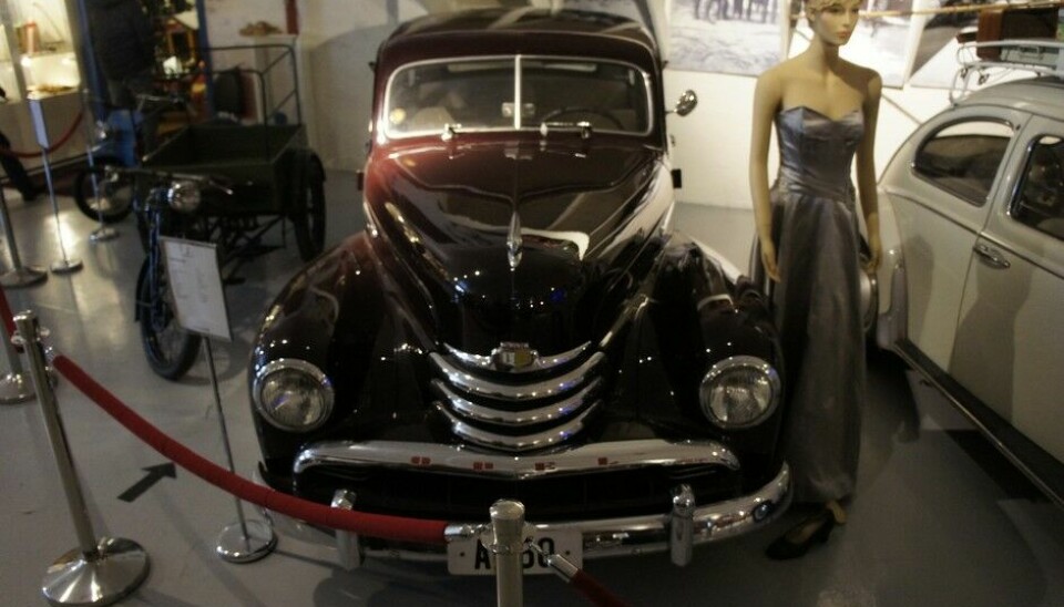 Z MuseumDenne Kapteinen, en Opel selvfølgelig, er en 1952-modell. (Foto: Jon Winding-Sørensen)