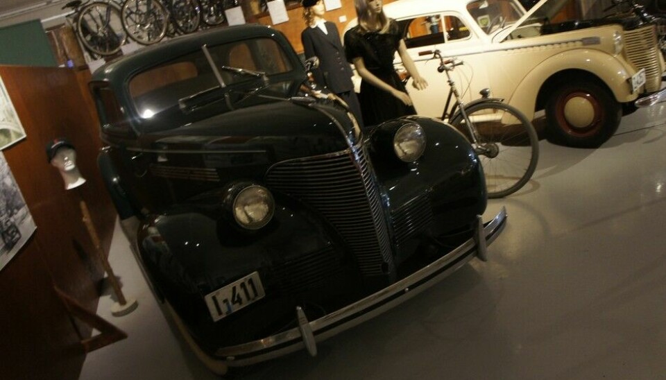 Z MuseumEn Chevrolet, nesten i slekt med lastebilen ved inngangen. Denne er fra 1939. (Foto: Jon Winding-Sørensen)