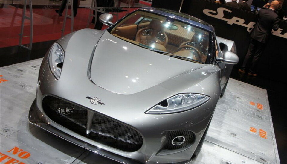 Spyker i GenèveFoto: Jon Winding-Sørensen