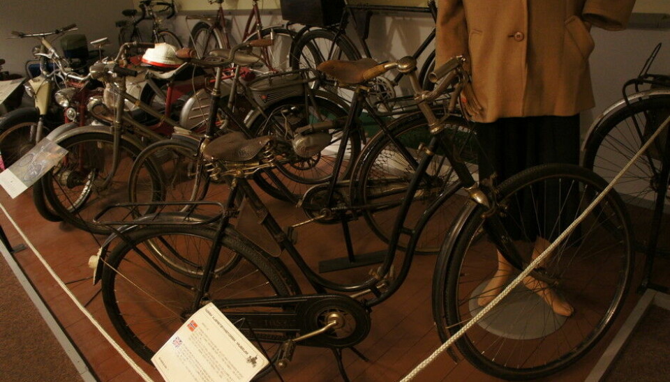 Norsk Kjøretøyhistorisk MuseumSykler, både med og uten motor
