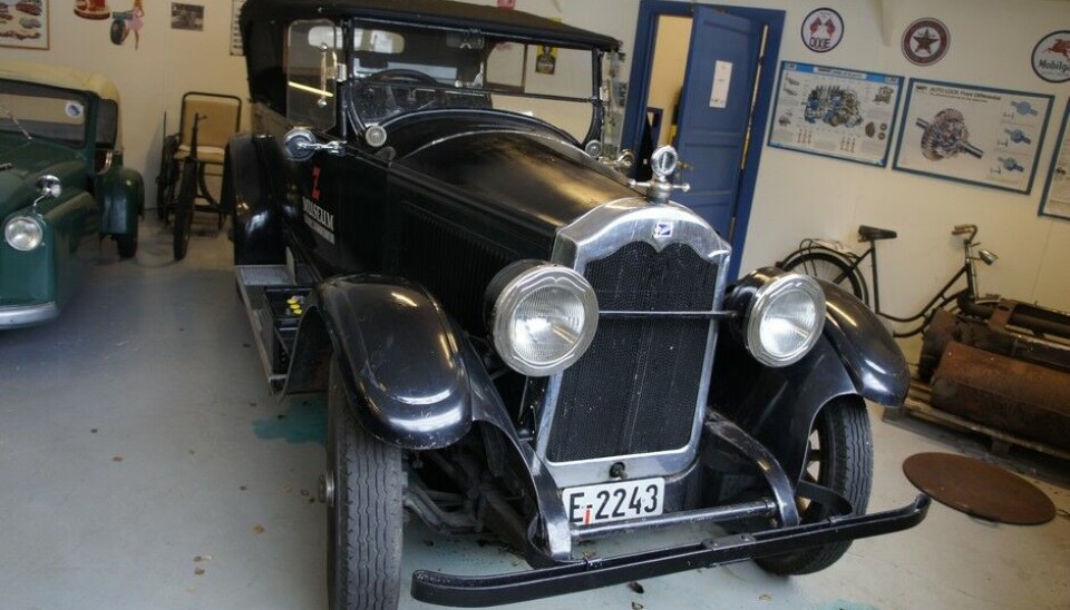 Z MuseumMuseums-bilen, den eneste med navn på siden, er en 1924 Buick. En virkelig perle. (Foto: Jon Winding-Sørensen) Z MuseumMuseums-bilen, den eneste med navn på siden, er en 1924 Buick. En virkelig perle. (Foto: Jon Winding-Sørensen)