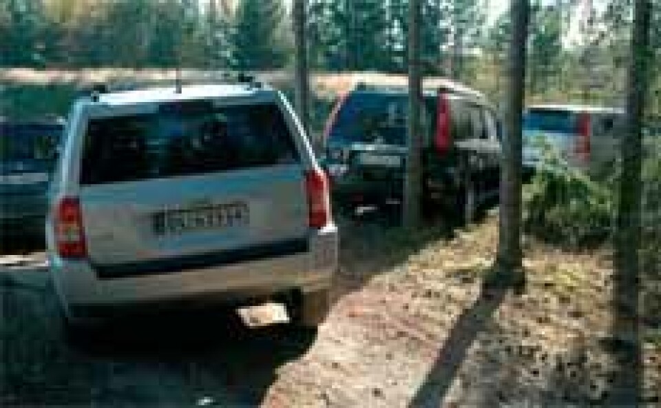 Skogsmaskiner eller byjeeper?