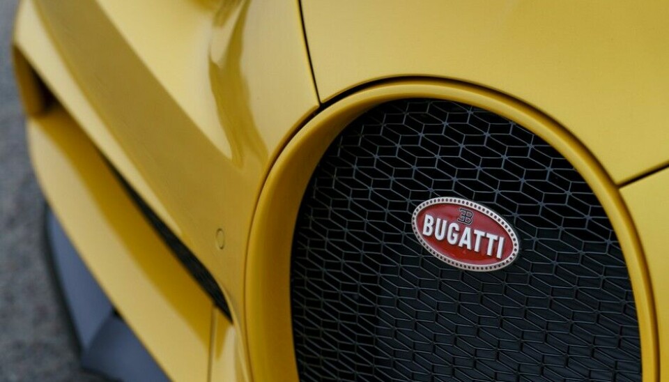 Første Bugatti Chiron til USA