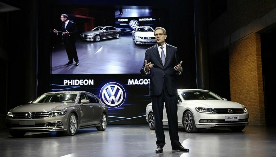 Volkswagen på Auto China