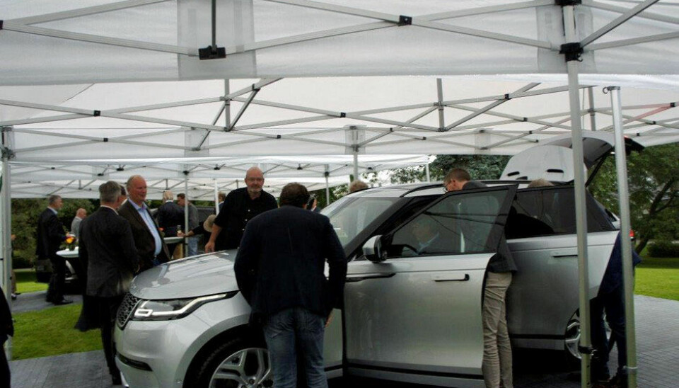 Insignia lanserer Range Rover Velar ved den britiske ambassaden