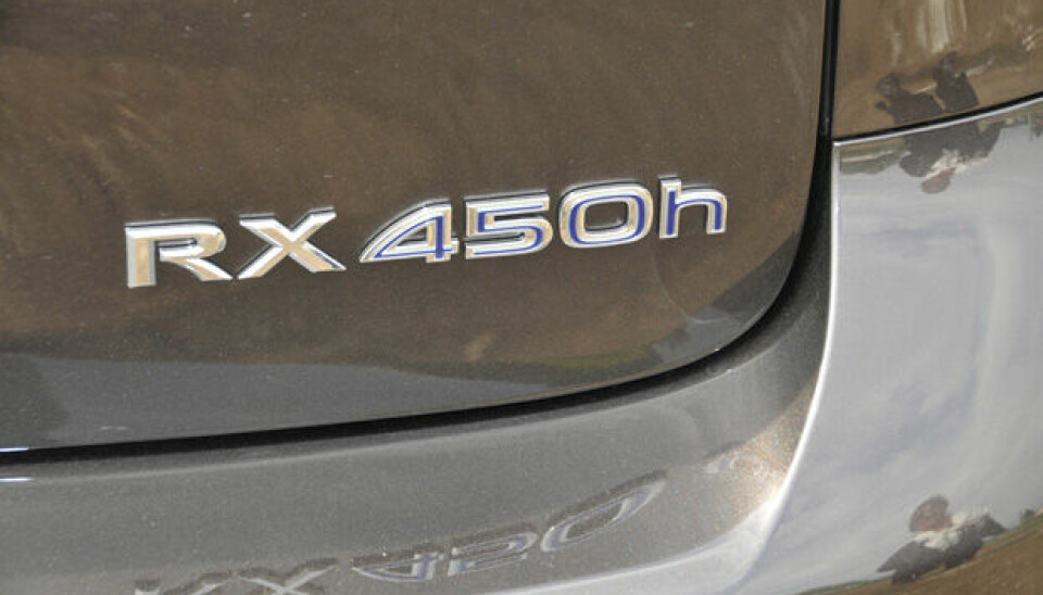 Lexus RX 450hFoto: Stein Pettersen