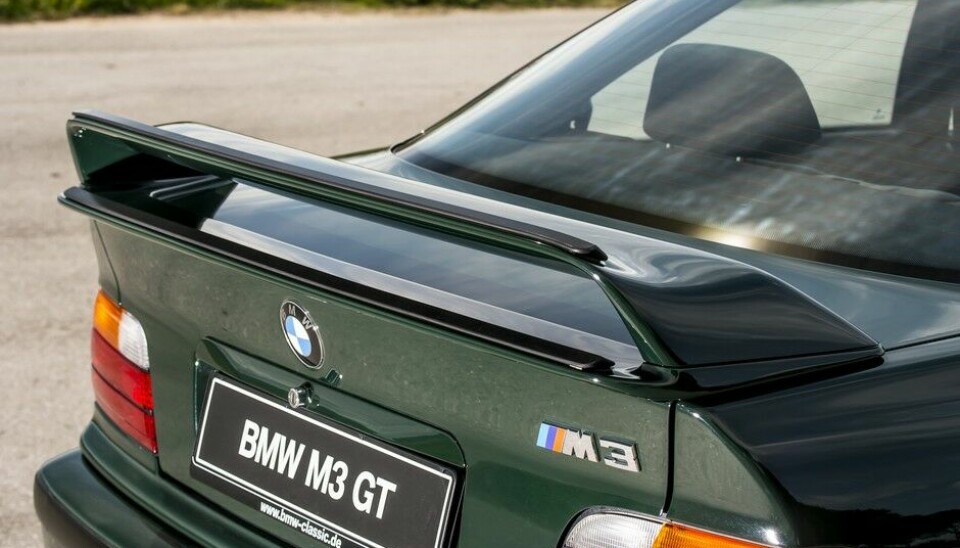 BMW M3 spesialutgaverE36 BMW M3 GT