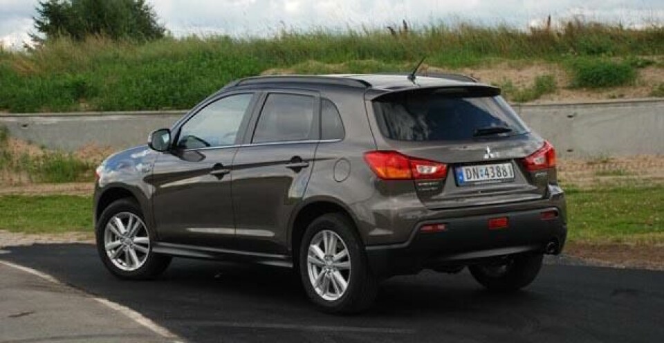 Mitsubishi tidlig ute